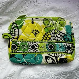 NWOT Vera Bradley Small Pouch Lime's Up Pattern